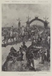 Het Bezoek van de Koningin aan Ierland